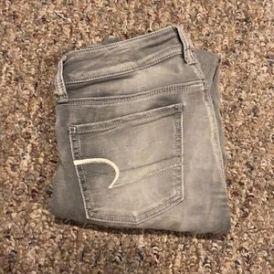 American Eagle Grey Jeggings